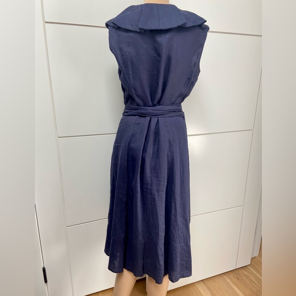 Brooks Brothers Ruffle Wrap Dress - Picture 3 of 9